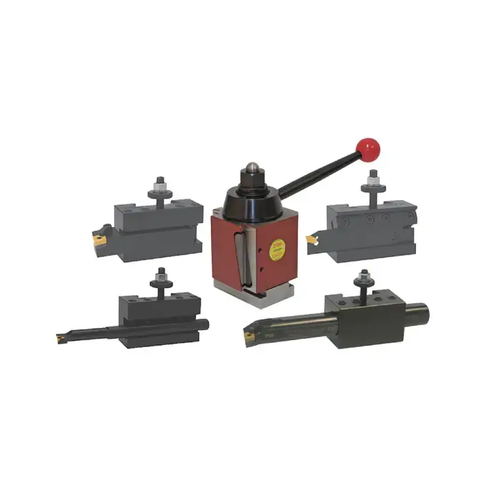 Top Rated DORIAN SDN25AXA-SS AXA Wedge Type Quick Change Tool Post Set