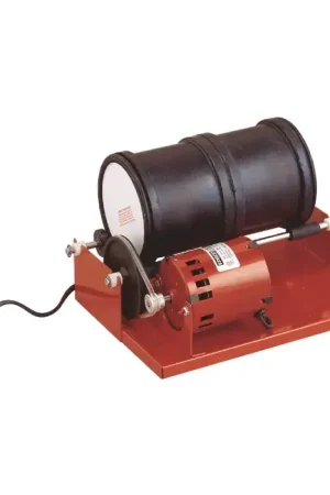 Direct From Factory GROBET 47.782 3 lbs. Volume Capacity, .015 Horsepower, [Wet Dry Operation] Wet Dry Operation, Tumbler