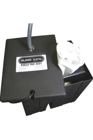 BURR KING 4001 Filter Pak Type, Vibratory Bowls or Tubs For Use With Filter Pak Top Rated