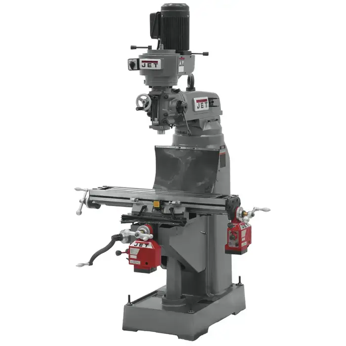 JET 690211 1.5 HP Knee Type Vertical Milling Machine Crafted