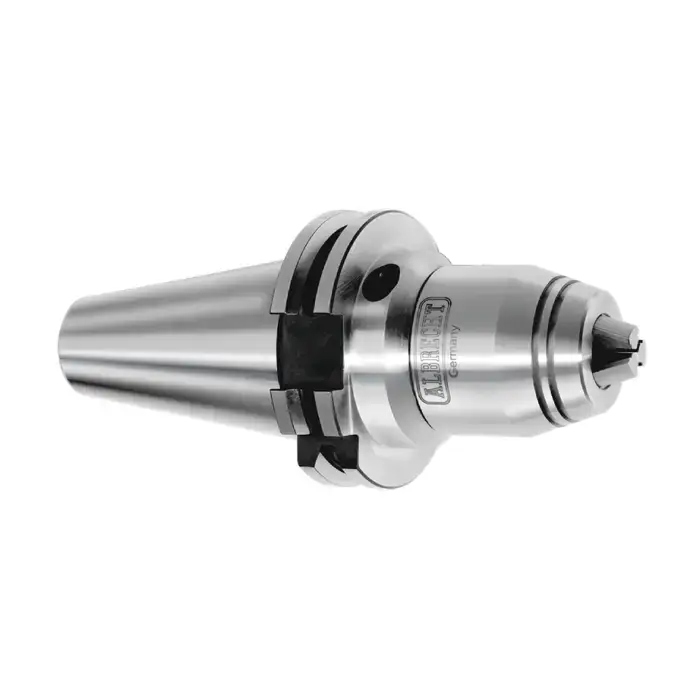 Instant Buy ALBRECHT KL160-CAT40 1/32" to 5/8" Capacity, CAT 40 Taper V Flange Keyless Drill Chuck