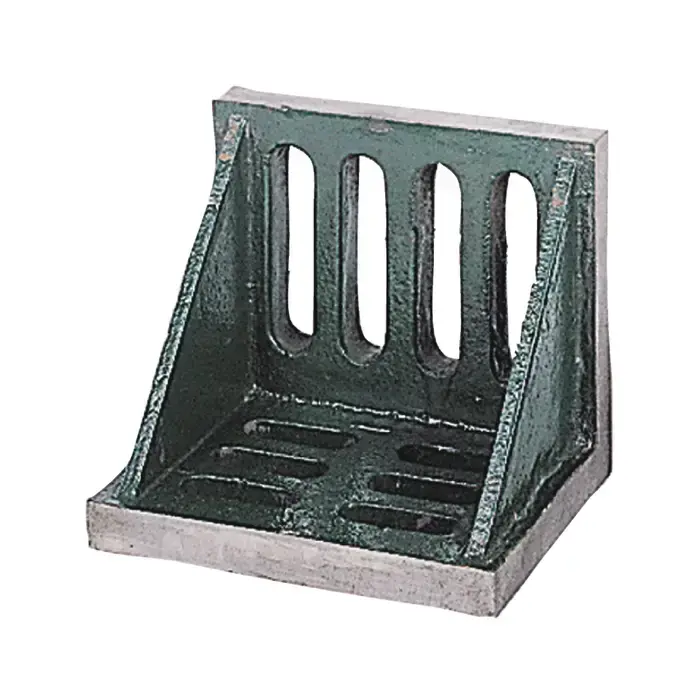 Bargain TTC CAA-200 3-1/2" x 3" x 2-1/2" Size, Webbed End Slotted Type Slotted Angle Plates
