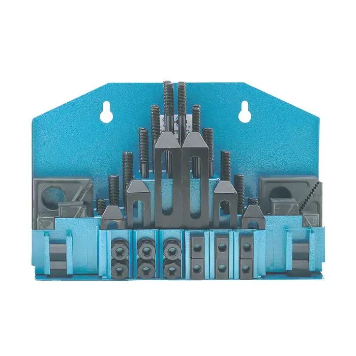 Mega Sale TE-CO 20402 52 Piece Standard (1" wide blocks) T-Slot Clamping Nuts, Clamps, Blocks Set