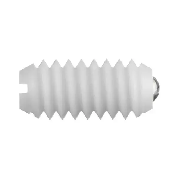 Discount VLIER D58 3/8"-16 Thread Size, 5/8" Body Length, Delrin Body, Stainless Steel Ball Threaded Ball Plunger