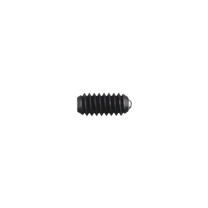 Crafted VLIER DSBM5P M5x0.8 Thread Size, 12mm Body Length, Stainless Steel Body, Nylon Ball Threaded Ball Plunger