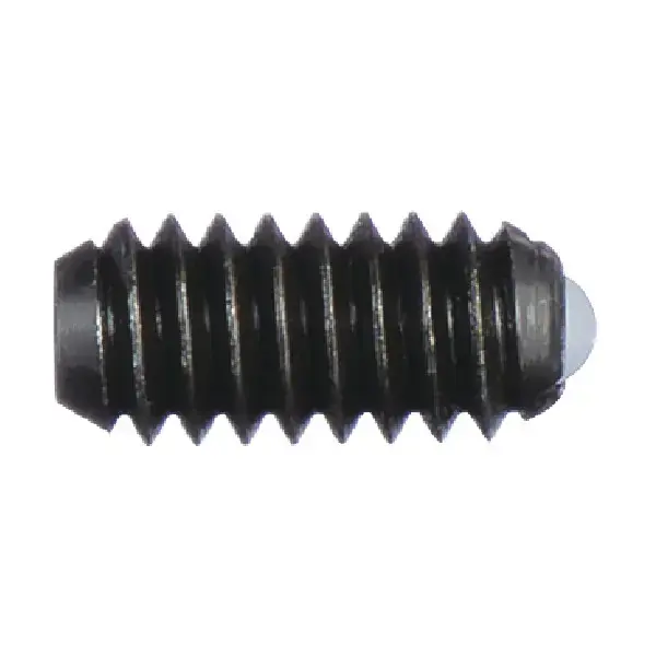 VLIER DBH52P 10-32 Thread Size, 0.513" Body Length, Steel Body, Nylon Ball Threaded Ball Plunger Authentic