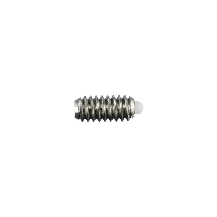 Mega Sale VLIER NMM4P M4x0.7 Thread Size, 11.10mm Thread Length, 1.30mm Projection, Steel Body, Delrin Nose Threaded Spring Plunger