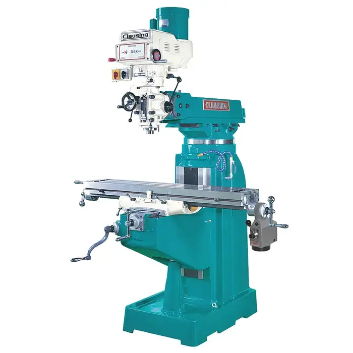 Order Now CLAUSING 2VS30 3 HP Knee Type Vertical Milling Machine