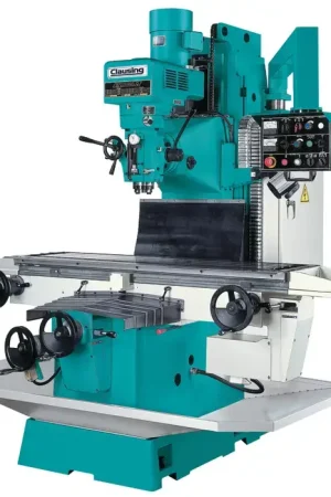 Best Seller CLAUSING SUP8BVS40 5 HP Knee Type Vertical Milling Machine