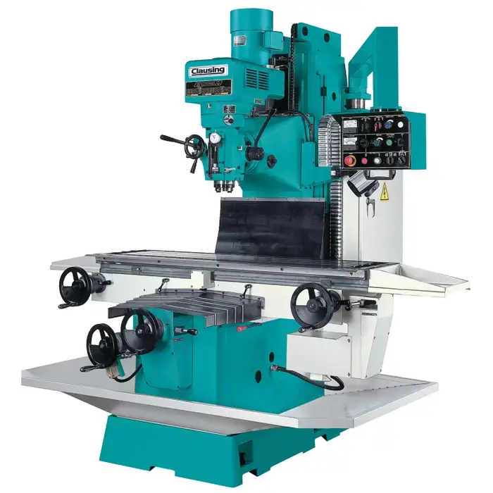 Best Seller CLAUSING SUP8BVS40 5 HP Knee Type Vertical Milling Machine