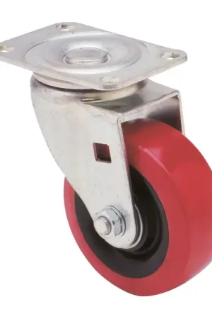 Next Day Delivery FAULTLESS 493-3-1/2TG 3-1/2" Wheel Diameter, 1-1/4" Wheel Width, 180 lbs. Load Rating Polyurethane Caster/Wheel