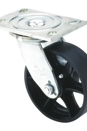 FAULTLESS H1418-8 x 2-1/2 8" Wheel Diameter, 2-1/2" Wheel Width, 800 lbs. Load Rating Non Marring Rubber Caster/Wheel Hot Deal