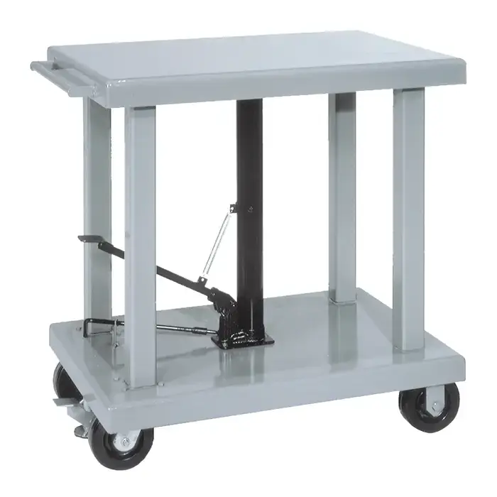 WESCO LT-20-2436 2,000 lbs. Load Carrying Capacity, Foot Operated Lift Style, 59" Lift Height Lift Table Big Sale