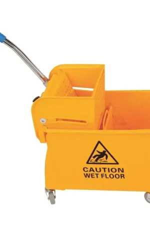 Exclusive Offer MAGNOLIA BRUSH 6023-3 23 Quarts Capacity, Yellow Color Mopping Cart