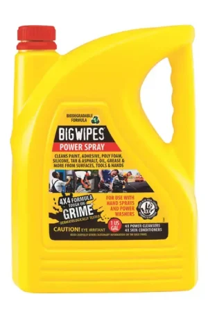 Discount BIG WIPES 6002 0052 Power Spray Type, Liquid Form, 1 Gallon Container Size Industrial Hand Cleaner Soap