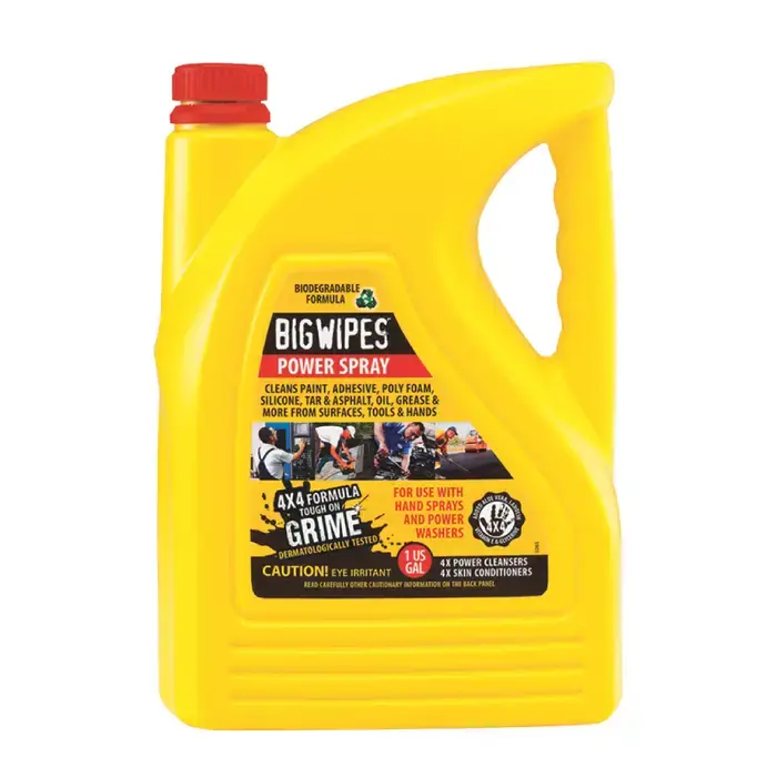 Discount BIG WIPES 6002 0052 Power Spray Type, Liquid Form, 1 Gallon Container Size Industrial Hand Cleaner Soap