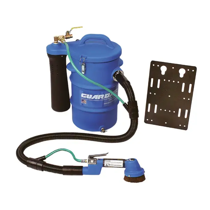 GUARDAIR CS3000 5.5 Gallons Tank Capacity, 5 Peak Horsepower, 1-1/2" Hose Diameter Drum Vacuum Pump Fast Shipping
