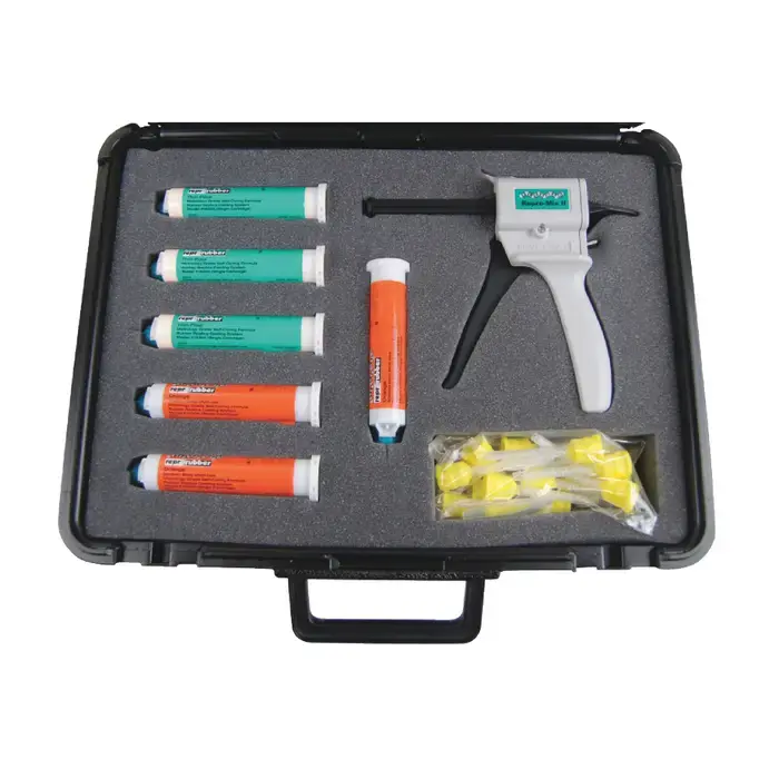 FLEXBAR 16309 50 ml Size Cartridges Orange Medium Body & Green Thin Pour Cartridges Application System Hot Deal