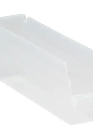 High Quality QUANTUM STORAGE SYSTEMS QSB100CL Economy Clear View Bins Type, Clear Color, Plastic Material Storage Bin