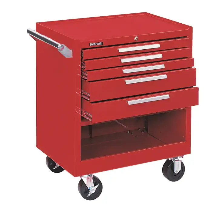 Genuine KENNEDY 295XR 5 No. of Drawers, 20" Chest Length, 29" Chest Width Roller Cabinet