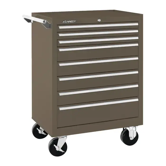Hot Deal KENNEDY 378XB 8 No. of Drawers, 18" Chest Length, 27" Chest Width Roller Cabinet