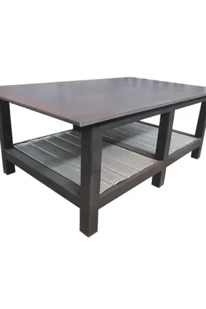Mega Sale BADASS WORKBENCH 5X8WELD-1 Welding Table With 1" Plate Steel Top Type, 5‘ Width, 5‘ Depth Stationary Work Bench / Table