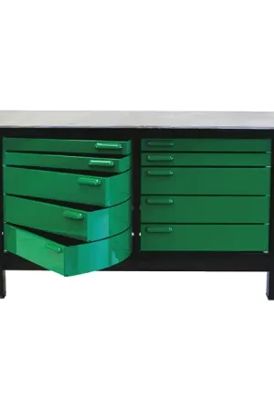 Shop Now BADASS WORKBENCH 2BAY 6‘ Work Bench With Drawers Type, 72" Width, 32" Depth Stationary Work Bench / Table