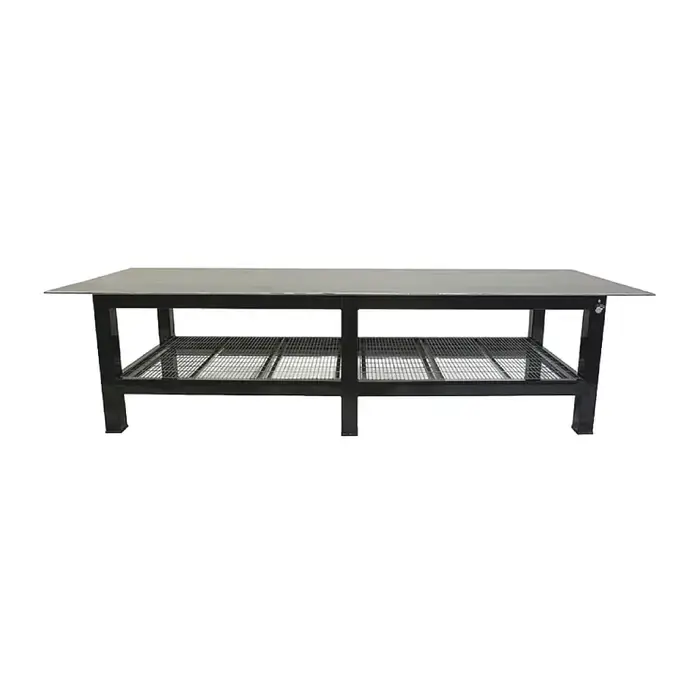 Brand New BADASS WORKBENCH 4X12WELD-38 Welding Table With 3/8" Plate Steel Top Type, 4‘ Width, 4‘ Depth Stationary Work Bench / Table