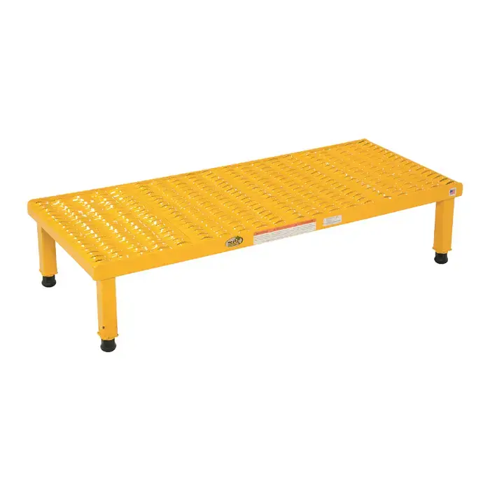 Genuine VESTIL AHW-L-1948 Adjustable Work Mate Stand Type, 19-9/16" Width, 48" Depth Stationary Work Bench / Table