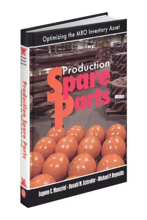 INDUSTRIAL PRESS 32280 Production Spare Parts Title, Moncrief Schroder & Reynolds Author, 1st Edition Edition of Publication Metalworking Book Instant Buy