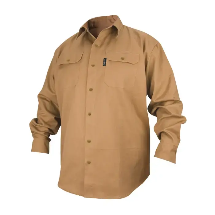 Special Offer REVCO FS7-KHK L Size, Khaki Color, Fire Resistant Protection Level Shirt
