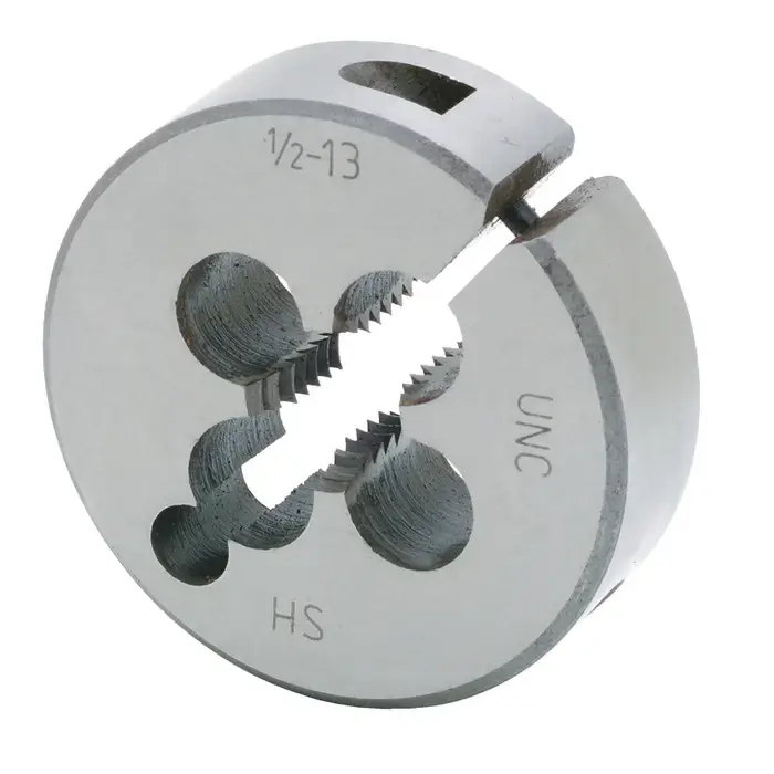 TTC 15-206-032 6-32 1" OD, Right Hand High Speed Steel Round Adjustable Die Final Sale