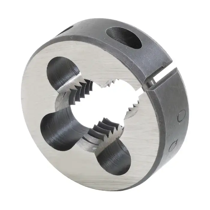 In Demand TTC 18-502-565 12mm-1.75mm 1-1/2" OD, Left Hand High Speed Steel Round Adjustable Die