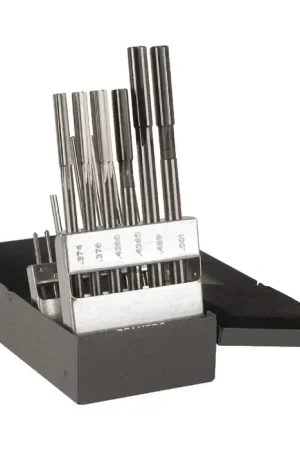 Buy Online TTC PRODUCTION HP B39-CO .1240" to .5010" 14 Pc. Straight Flute Straight Shank Chucking Reamer Set