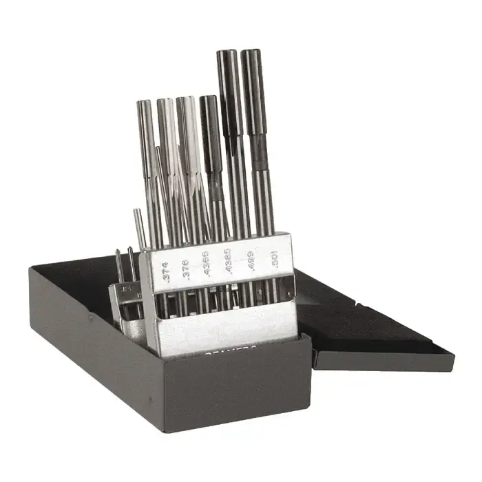 Buy Online TTC PRODUCTION HP B39-CO .1240" to .5010" 14 Pc. Straight Flute Straight Shank Chucking Reamer Set