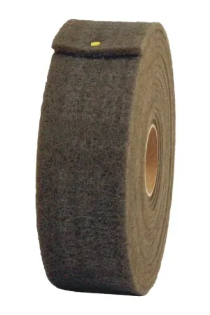3M 7000121070 Aluminum Oxide Scotch-Brite™Cleaning & Finishing Rolls - 6" x 30‘ Size, Fine Grade, Maroon Next Day Delivery