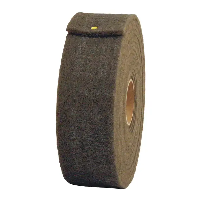 3M 7000121070 Aluminum Oxide Scotch-Brite™Cleaning & Finishing Rolls - 6" x 30‘ Size, Fine Grade, Maroon Next Day Delivery