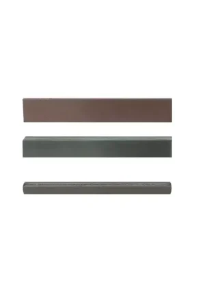 CRATEX 036 3/16" x 6" Extra Fine Grit Polishing Block / Stick - Round Style Authentic