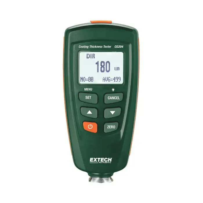 Must Have EXTECH CG204 Coating Thickness Type, 0 - 1,250µm, 0 - 49 mils. Range Coating Thickness Gage
