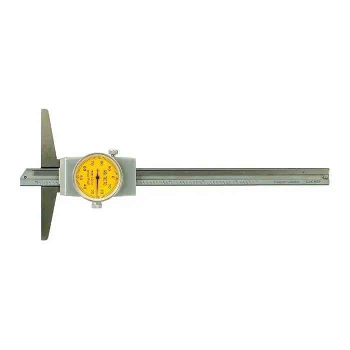 ASIMETO 324-06-1 0 - 6" Range, Dial Depth Caliper Type, .001" Graduation Dial Depth Caliper Direct From Factory
