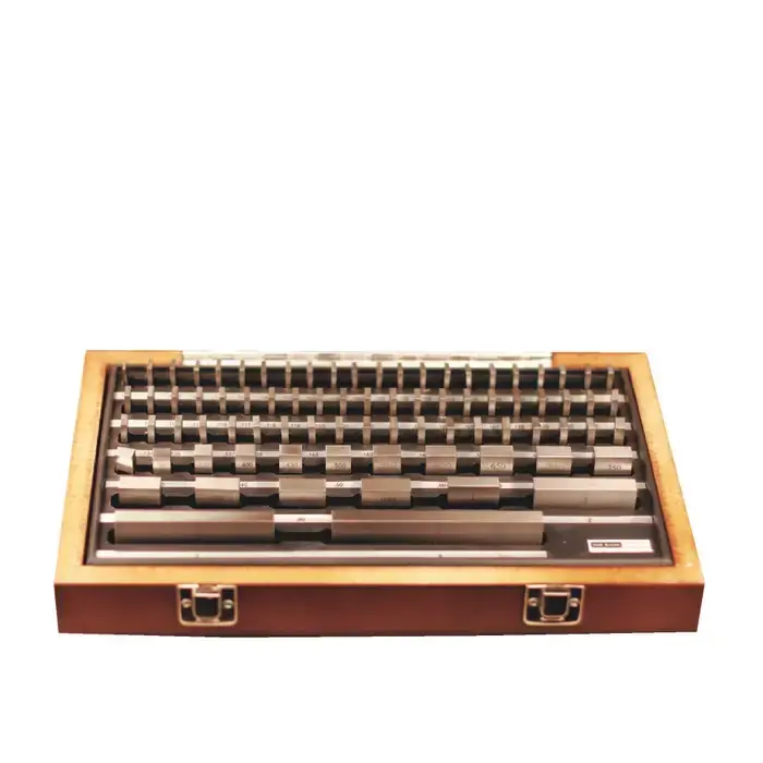 Price Cut TTC PGB-81 B (Economy) Grade, .1001" thru 4" Size, 81 Piece, Steel Material Rectangular Gage Block Set