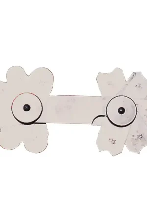 PEC 5044 17/64" - 1/2" Range, 32 No. of Leaves, Radius & Fillet Gage New Release