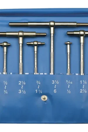 Affordable PEC FTG-6 5/16" - 6" Range, 6 No. of Pieces Telescoping Hole Gage