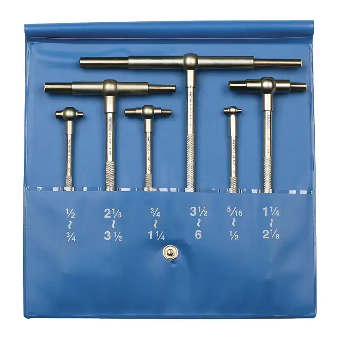 Affordable PEC FTG-6 5/16" - 6" Range, 6 No. of Pieces Telescoping Hole Gage
