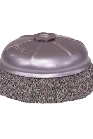 Instant Buy WEILER 14026 Cup Brush - 4" Brush Diameter, 5/8"-11 Arbor Hole Thread Size