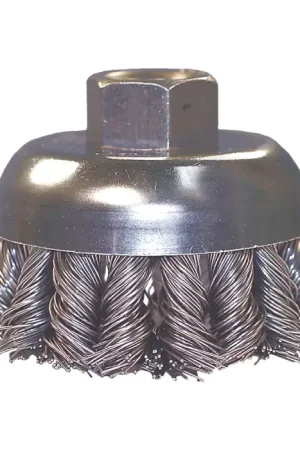 Hot Deal PFERD 82790 Cup Brush - 4" Brush Diameter, 5/8"-11 Arbor Hole Thread Size