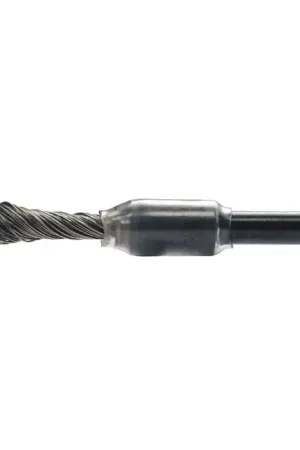 While Supplies Last PFERD 83107 End Brush - 1/4" Brush Diameter, Carbon Steel Fill Material, Carbon Steel Wire Type