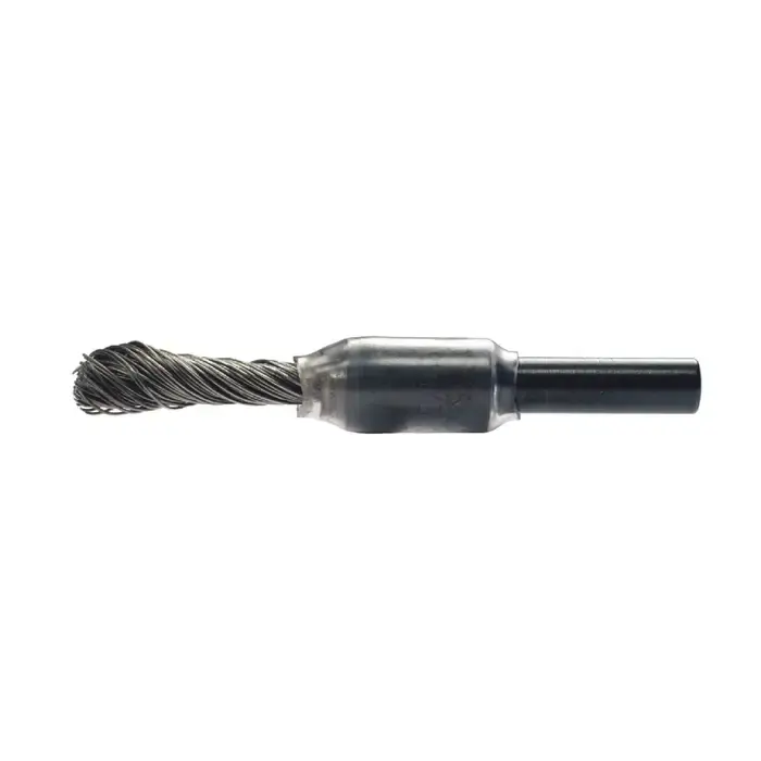 PFERD 83109 End Brush - 1/4" Brush Diameter, Carbon Steel Fill Material, Carbon Steel Wire Type Popular