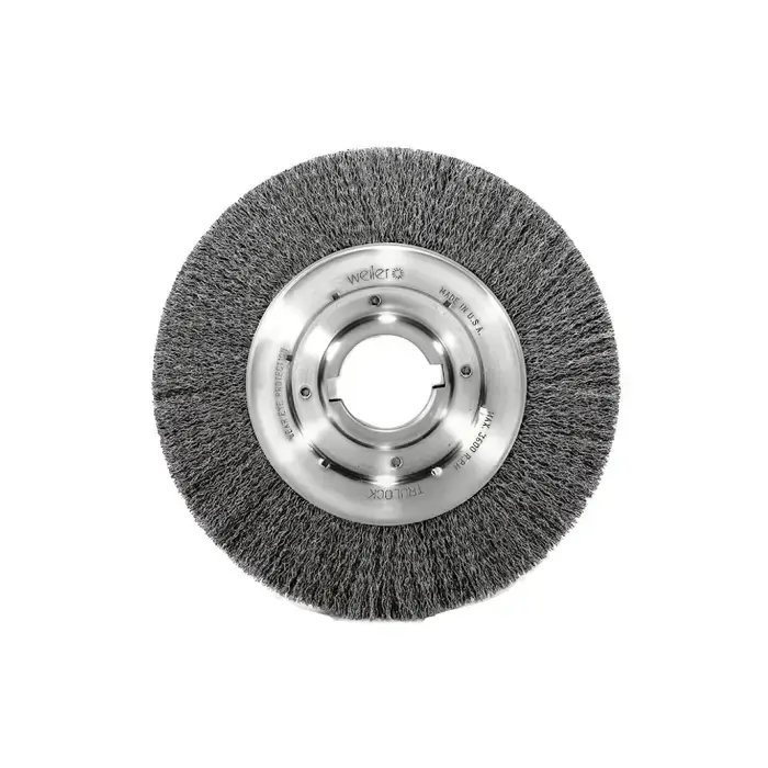 WEILER 06120 Wheel Type Brush - Arbor Hole Thread Size, 8" Outside Diameter, 1" Face Width Super Sale