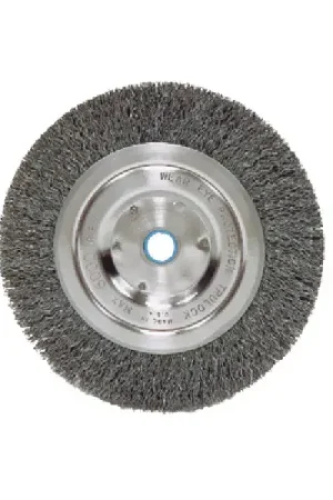 WEILER 02325 Wheel Type Brush - Arbor Hole Thread Size, 6" Outside Diameter, 5/8" Face Width Hot Picks